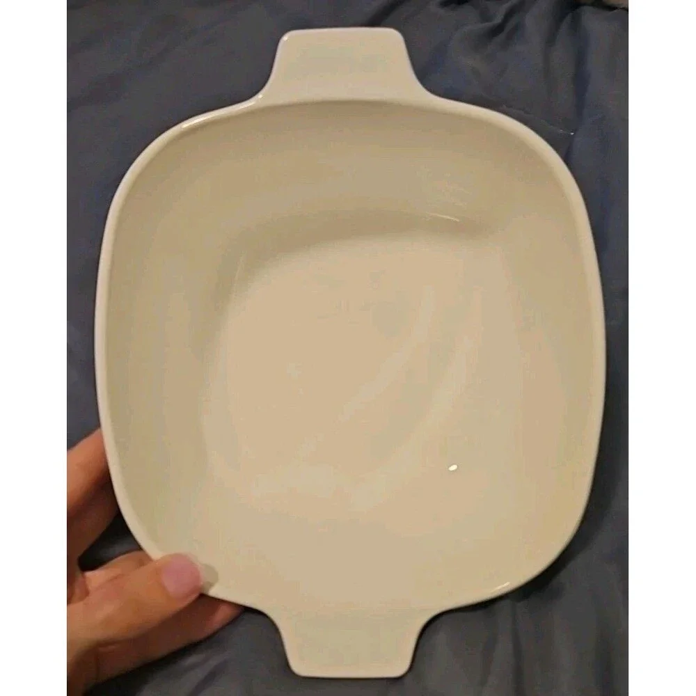 Vintage CorningWare Cornflower Blue Square 1.75 Quart Casserole Baking P-1 3/4-B